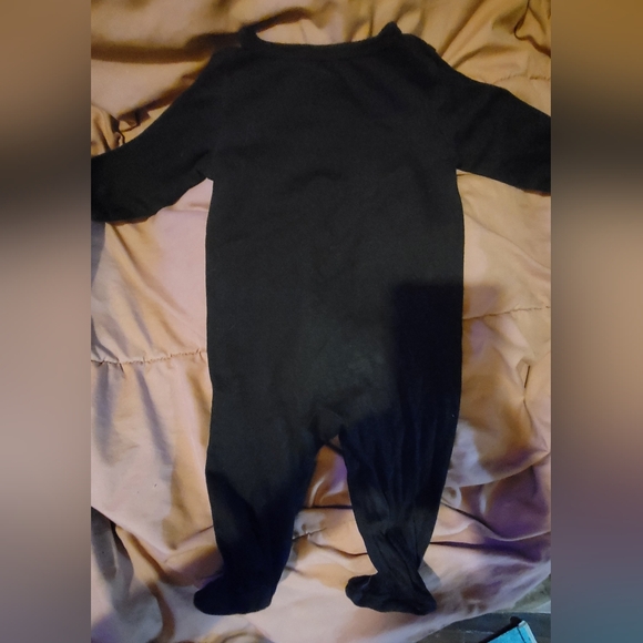 Halloween Skeleton footed Sleeper - Picture 7 of 16